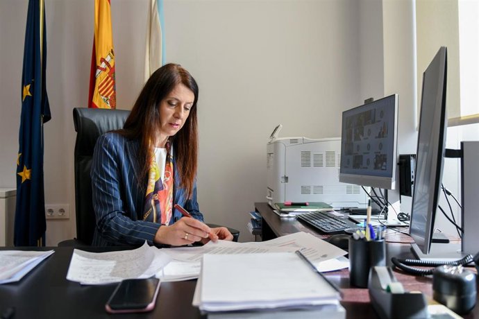 La conselleira do Medio Rural, María José Gómez.