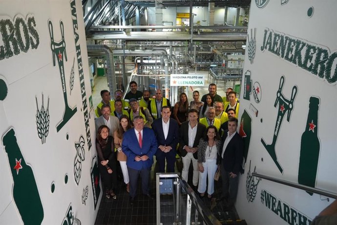 Visita a la fábrica de Heineken España en Jaén