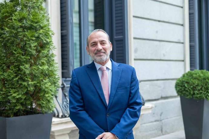 El candidato de Vox por Huelva al Congreso, Tomás Fernández.