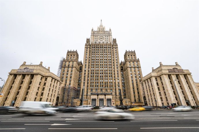 Archivo - RUSSIA, MOSCOW - NOVEMBER 13, 2025: A view of the offices of the Russian Foreign Ministry