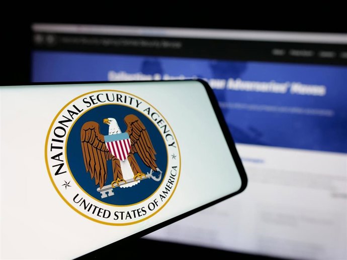 Archivo - Imagen de archivo del emblema de la Agencia de Seguridad Nacional de Estados Unidos 