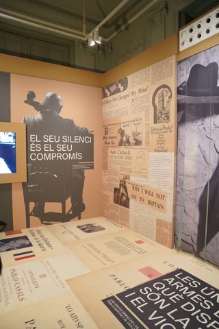 Un dels espais de la mostra