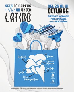 Asociación Huelva Comercio ha puesto en marcha la campaña 'Seis comarcas, un único latido'.