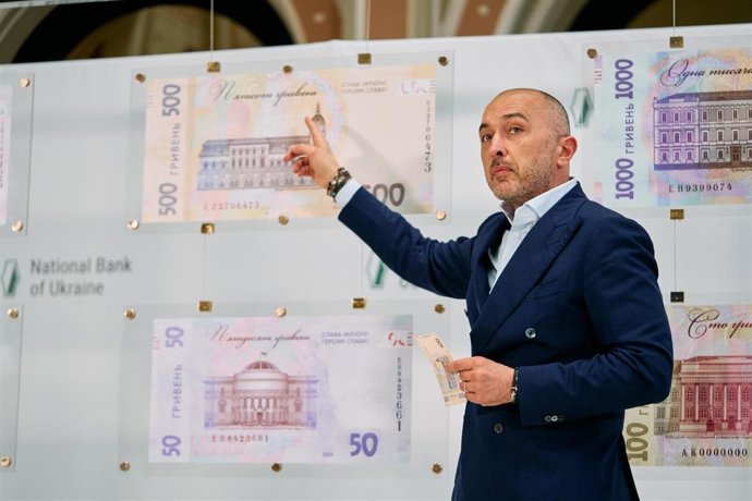 Archivo - El gobernador del Banco Central de Ucrania, Andriy Pyshny