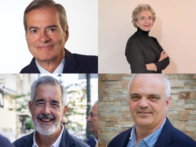 Cabezas de lista de Vox al Congreso en las cuatro provincias gallegas.