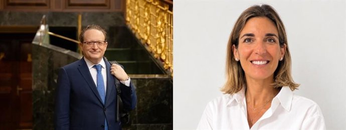 José Ramírez del Río y la empresaria cordobesa Esperanza Romero Marín, cabezas de lista de la candidatura de Vox al Congreso de los Diputados por Córdoba en las Elecciones Generales del día 29 de noviembre.