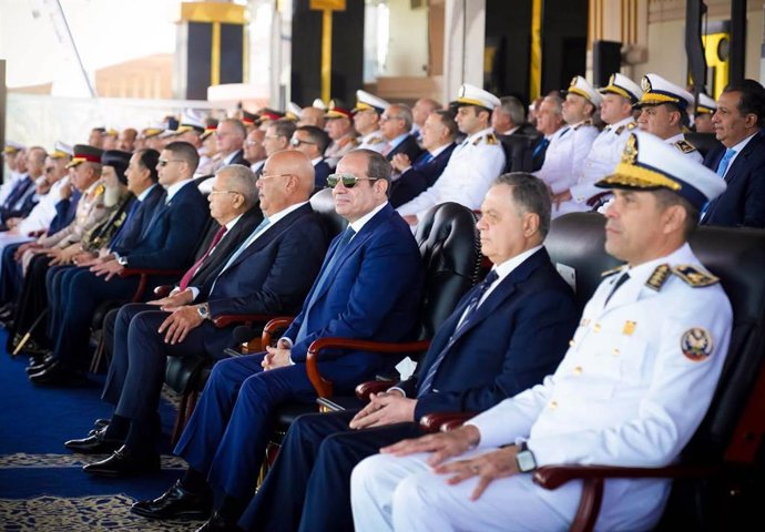 October 15, 2026, Cairo, Cairo, Egypt: Egyptian President Abdel Fatah al-Sisi attends the Police Academy's 2026 graduation ceremony at the academy's headquarters in New Cairo, Egypt, on October 15, 2026. The ceremony was attended by Prime Minister Mostafa