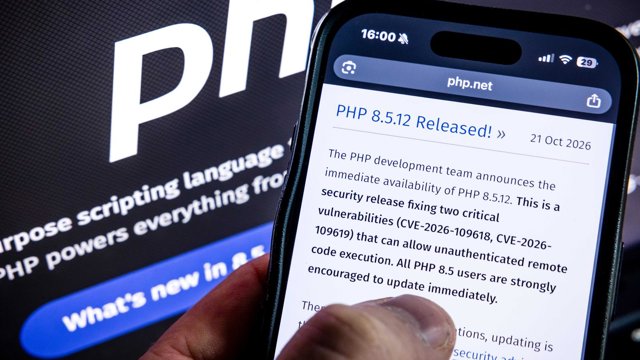 España recomienda actualizar de inmediato PHP