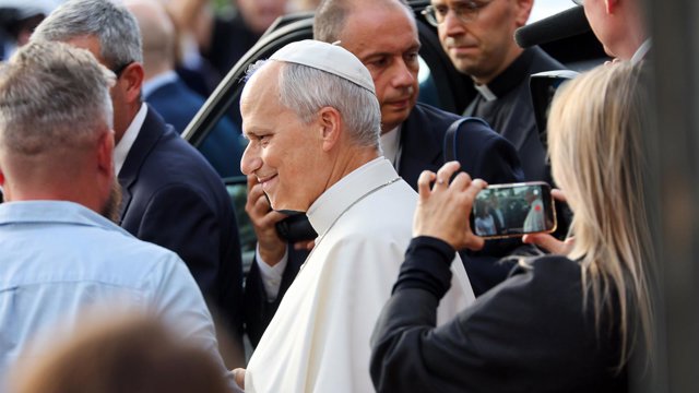 El Papa León XIV en Roma a 17 de octubre de 2026.