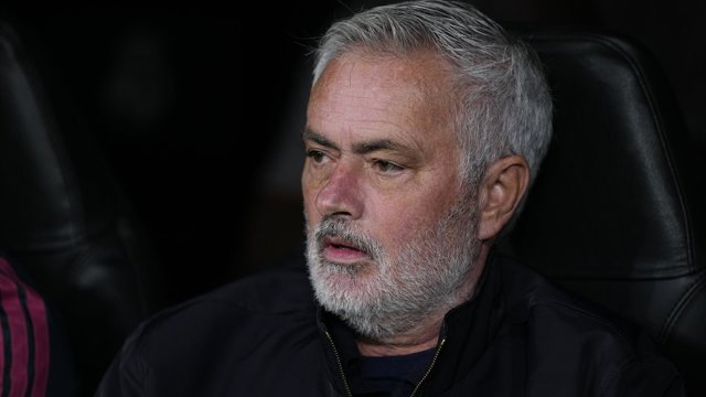 José Mourinho, entrenador del Real Madrid CF, en la Champions.