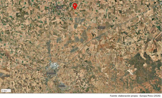 El accidente de un camión había causado la interrupción del tráfico a la salida de Manzanares.