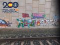 La Policía Nacional actúa contra cuatro grafiteros sorprendidos junto a las vías del tren en Logroño