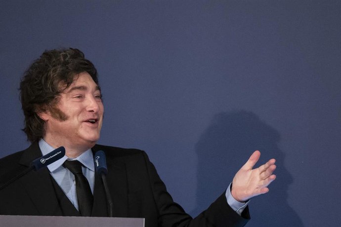 El presidente argentino, Javier Milei