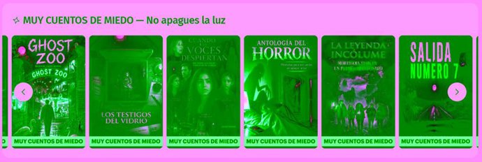"MUY CUENTOS DE MIEDO - No apagues la luz"