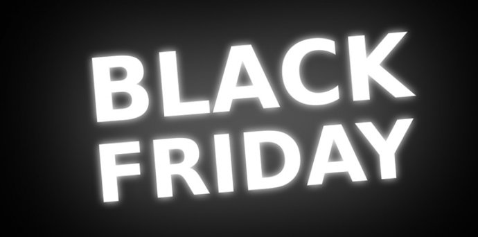 Archivo - Cartel del Black Friday