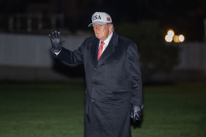 El presidente de Estados Unidos, Donald Trump, en la Casa Blanca (archivo)