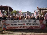 Foto: Trabajadores de residencias de CyL exigen un modelo público y la mejora de las ratios