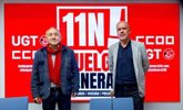 Foto: Álvarez (UGT) pide a la izquierda centrarse en los problemas de la gente y no hablar de sí misma