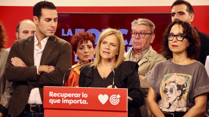 La cap de llista del PSOE per València, Pilar  Bernabé.