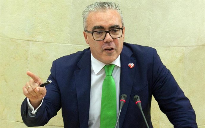 Archivo - El portavoz parlamentario regionalista, Pedro Hernando.- Archivo