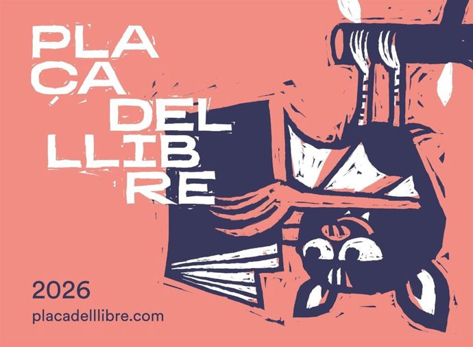Cartel de Plaça del Llibre de Valencia 2026.