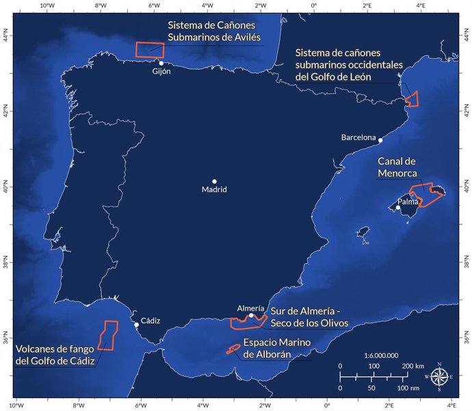 Oceana denuncia más de 51.000 horas de pesca de arrastre aparente en seis áreas marinas protegidas españolas