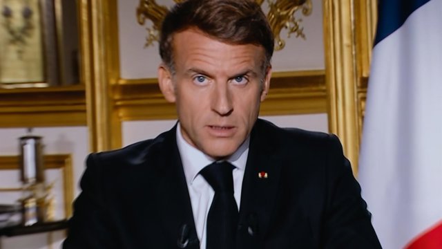 El presidente francés, Emmanuel Macron