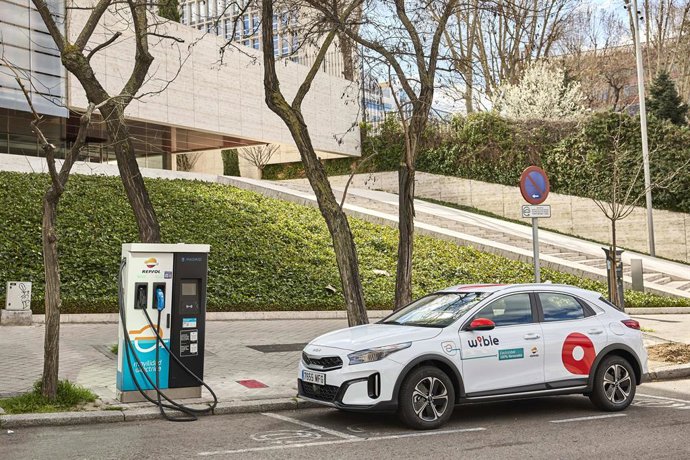 Archivo - Un vehículo de 'carsharing' de Wible.