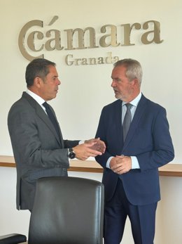 Los presidentes de la Cámara de Comercio de Granada y de la Autoridad Portuaria de Motril.