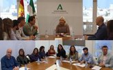 Foto: Junta aborda con asociaciones comerciales de Cádiz la justificación de subvenciones de proyectos con la administración