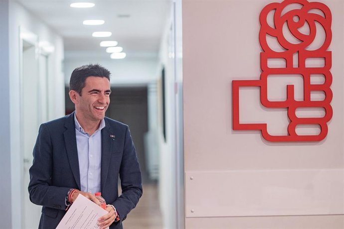 El secretario general del PSOE de Santander, Pedro Casares