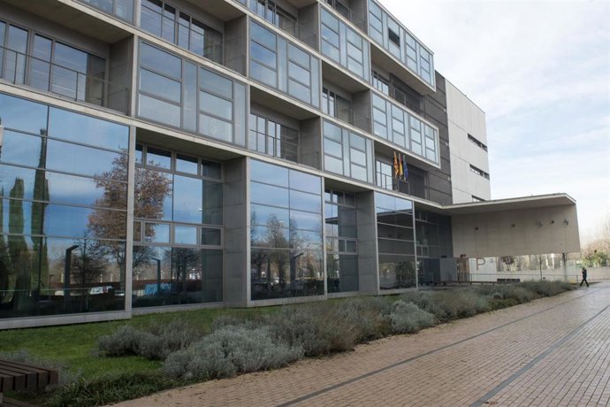 Archivo - Vista del  Palau de Justícia, a 30 de diciembre de 2021, en Girona (España).