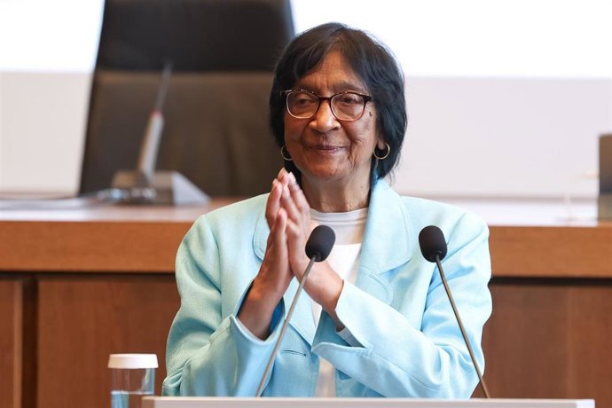 Imagen de la jurista sudafricana Navi Pillay 