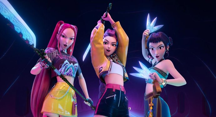 Archivo - Las guerreras K-pop ya están "esperando la llamada" de Netflix para la secuela