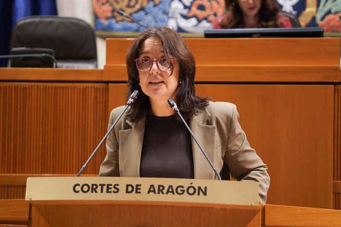 La consejera de Economía, Competitividad y Empleo del Gobierno de Aragón, Eva Valle.