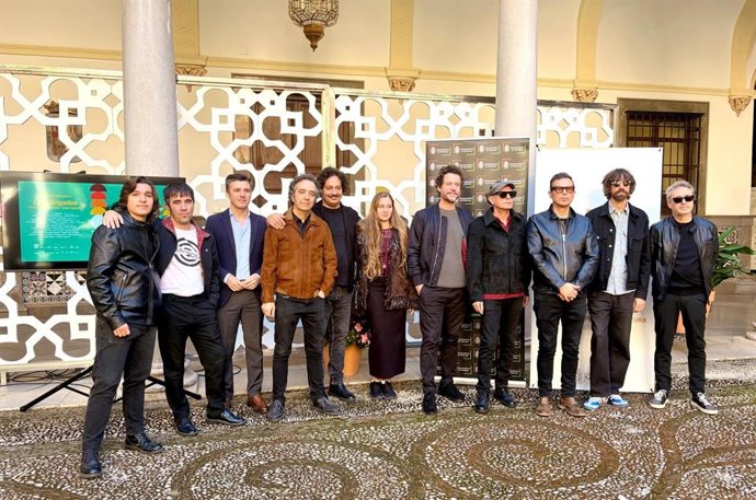Presentación del homenaje a la banda Los Ángeles.