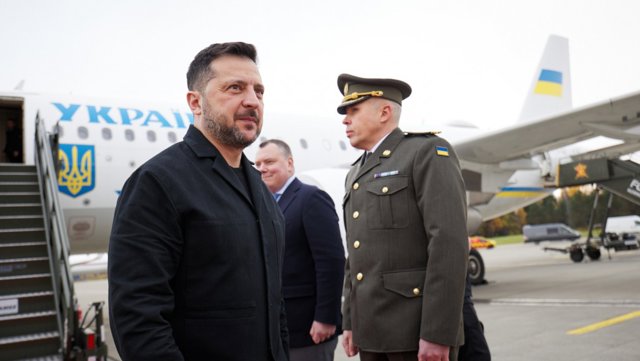 Volodimir Zelenski, presidente de Ucrania.