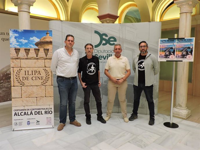 Presentación de un certamen de cortos que tendrá lugar en Alcalá del Río (Sevilla)