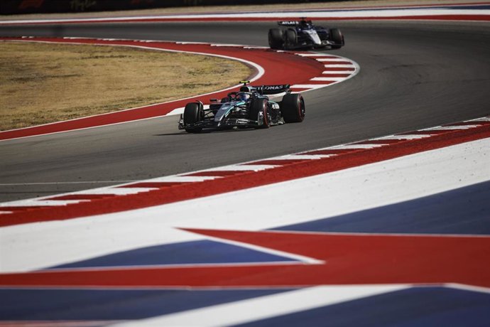 Archivo - El piloto italiano de F1 Kimi Antonelli (Mercedes), en el GP de Estados Unidos 2025.