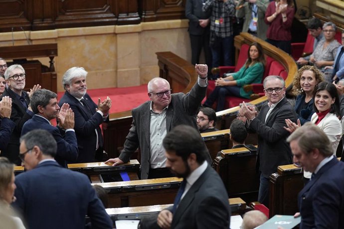 El diputat de Junts i exconseller Lluís Puig al Parlament 