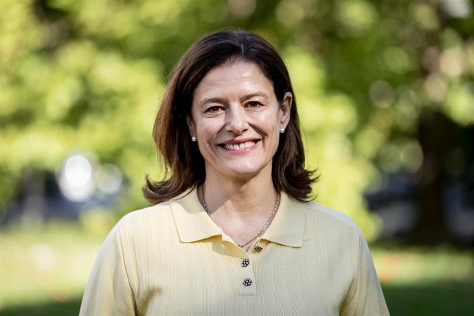 La presidenta de Democracia 21, Miriam González