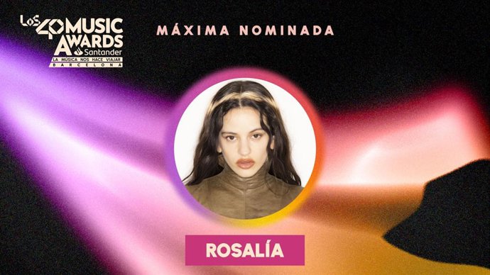 Rosalía tem seis indicações na categoria “Espanha” e mais uma na categoria “Internacional”