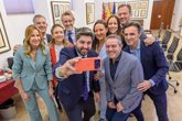 Foto: López Miras despide a Conesa en su último Consejo de Gobierno antes de concurrir al Congreso