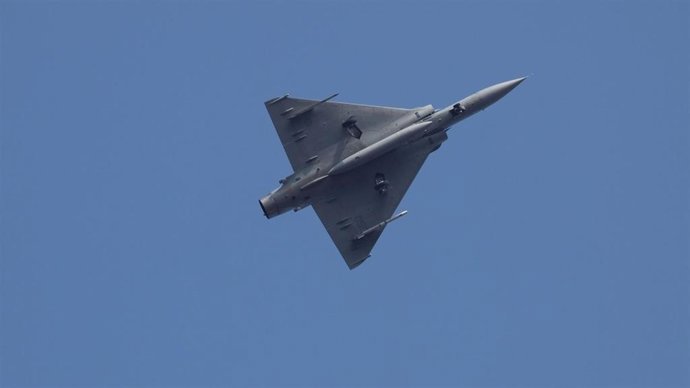 Archivo - Imagen de archivo de un avión de combate Mirage 2000