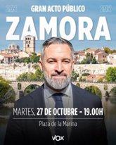 Foto: Abascal tendrá actos de precampaña este martes en Zamora y el miércoles 28 en Valladolid