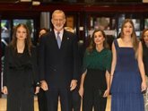 Foto: La Familia Real inaugura la agenda de los Princesa de Asturias en el tradicional concierto