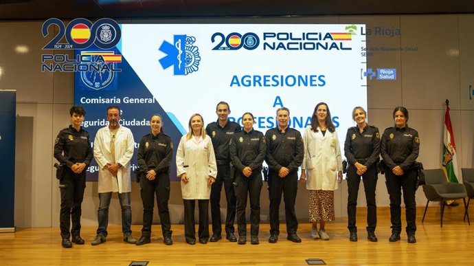 Policía Nacional y el SERIS refuerzan en La Rioja la formación de los profesionales sanitarios para prevenir agresiones
