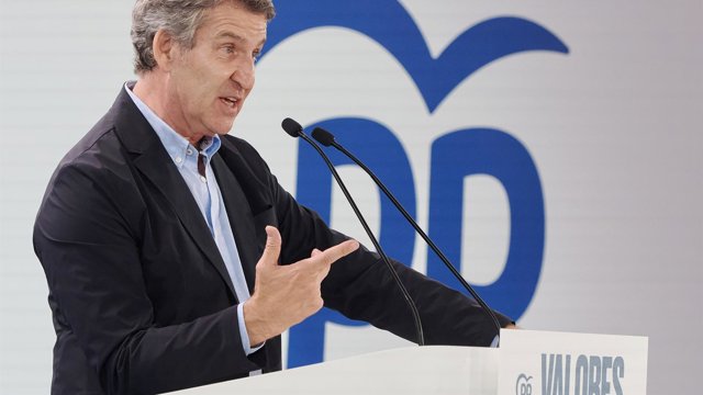 Archivo - El presidente del PP, Alberto Núñez Feijóo.