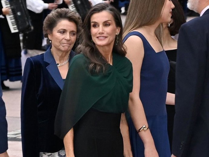 Doña Letizia y la Infanta Sofía llegan al Auditorio Palacio de Congresos “Príncipe Felipe” para asistir al Concierto Premios Princesa de Asturias, a 22 de octubre de 2026, en Oviedo (Asturias, España)