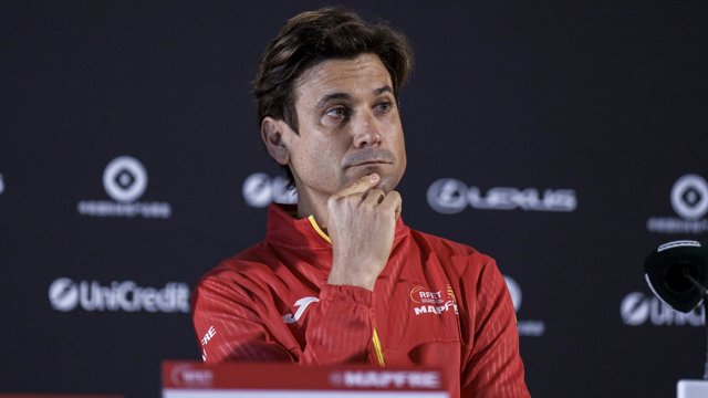 Archivo - David Ferrer, capitán de la selección española de la Copa Davis